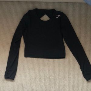 Gymshark x Nikki b backdrop crop top